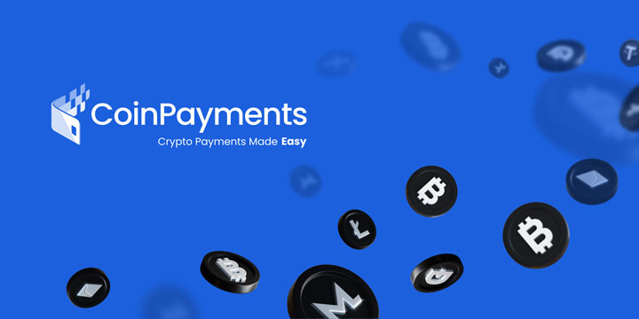 coinpayments logo with cryptos