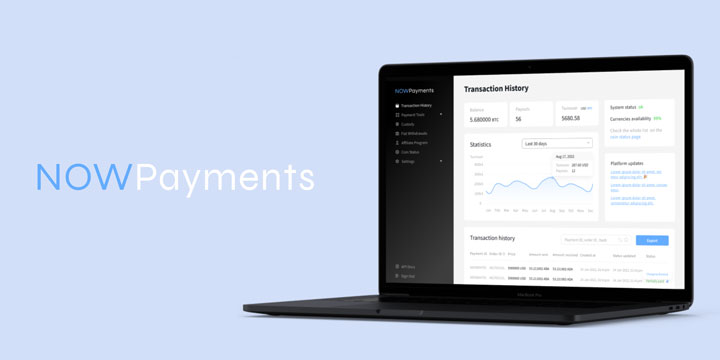 nowpayments interface